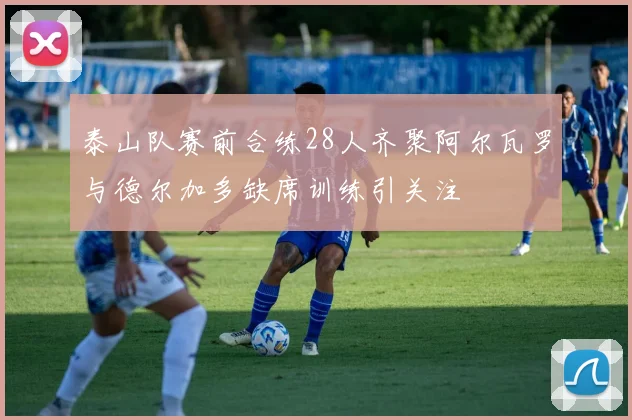 泰山队赛前合练28人齐聚阿尔瓦罗与德尔加多缺席训练引关注